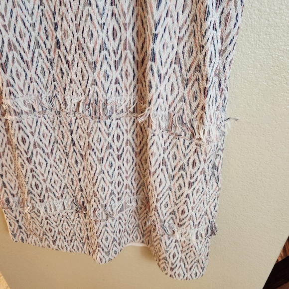 Akemi + Kin Oreley Tweed Fringe Sleeveless Shift Dress Size 6 - Picture 11 of 11